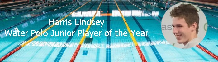 Harris Lindsey Kent Water Polo Junior Player of the Year